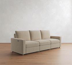 Westwood Square Arm Power Reclining Sofa (77"-133")