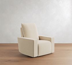 Larkspur Square Motion Power Swivel Glider Recliner