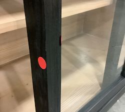 Open Box: Folsom Glass Media Console (73&quot;) - Charcoal