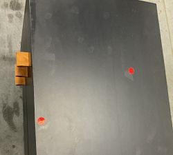 Open Box: Graham 3-Drawer Nightstand (36") - Black Wash