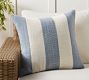 Classic Striped Handwoven Outdoor Pillow