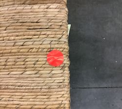 Open Box: Malibu Woven Backless Counter Stool (24.5" h) - Honey