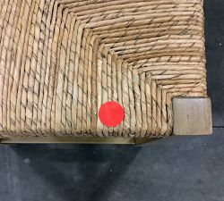 Open Box: Malibu Woven Backless Counter Stool (24.5" h) - Honey