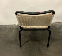 Open Box: Tulum All-Weather Wicker Stacking Outdoor Dining Chair - Natural