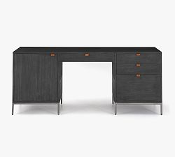 Open Box: Graham Executive Desk (70") - Black Wash