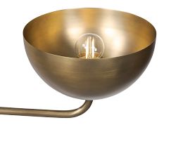 Lona Brass Round Chandelier (44&quot;)