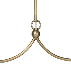 Shaya Milk Glass Bubbled Chandelier (27&quot;)