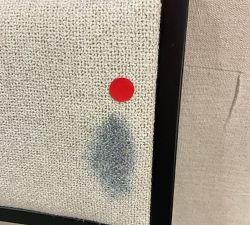 Open Box: Hardy Upholstered Stool, Counter Height - Bronze/Performance Boucle Oatmeal