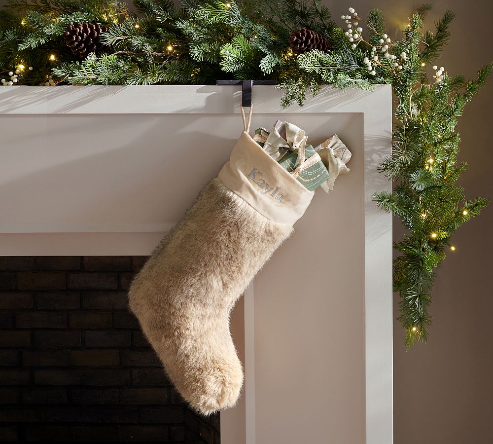 Mink Faux Fur Stocking