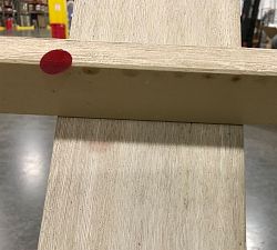 Open Box: Build Your Own - Indio Eucalyptus Outdoor Sectional Components, Armless Loveseat Frame - Biscotti