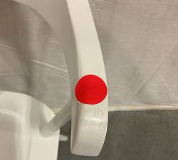 Open Box: Westan Dining Chair, Individual - White