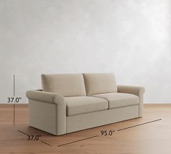 Westwood Roll Arm Sleeper Sofa (64"&ndash;95")