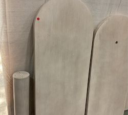 Open Box: Cayman L-Shaped Rotating Desk (50") - Biscotti