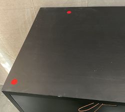 Open Box: Graham 9-Drawer Dresser, 70" - Black Wash