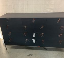 Open Box: Graham 9-Drawer Dresser, 70" - Black Wash