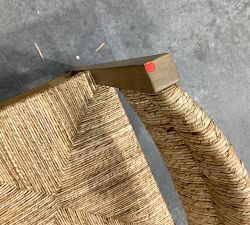 Open Box: Malibu Woven Dining Chair, Individual - Honey