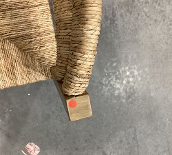 Open Box: Malibu Woven Dining Chair, Individual - Honey
