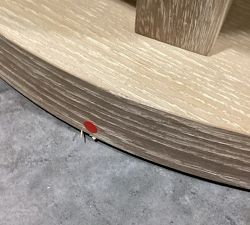 Open Box: Newport Round Coffee Table, 36" - Mist