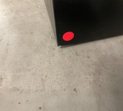 Open Box: Modular Bar Collection, Cabinet Base with Glass Doors - Black