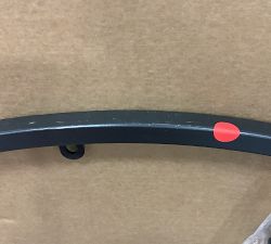 Open Box: Malcolm Round Nesting Coffee Table, 40&quot; Diam. - Glazed Pine, Brushed Gray