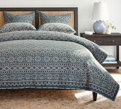 Auden Pick-Stitch Handcrafted Reversible Quilt