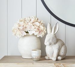 Handcrafted Terracotta Bunny Sculptures