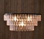 Mable Textured Glass Round Chandelier (37&quot;)