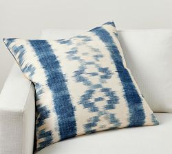 Enzo Ikat Reversible Pillow