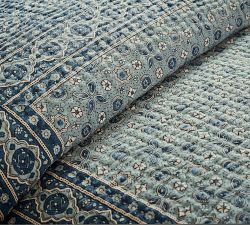 Auden Pick-Stitch Handcrafted Reversible Quilt