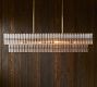 Mallory Crystal Linear Chandelier (40"-55")