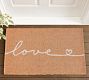 Love Script Doormat