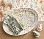 Spring Garden Stoneware Oval Serving Platter
