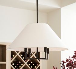 Lincoln Metal Chandelier (30")