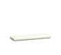 Malibu Outdoor Cushion Dining Bench, High Performance Canvas; White