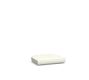 Palmetto Cushion Cover Stacking Outdoor Dining Chair, High Performance Canvas; White