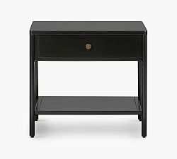 Open Box: Harmon Rectangular Metal End Table, 20" - Black