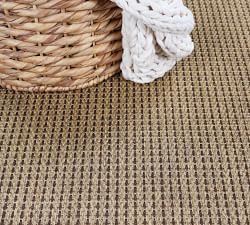 Custom Petite Striped Sisal Rug