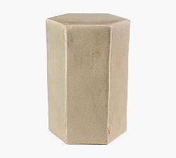 Croft Ceramic Outdoor Side Table (12&quot;-15&quot;)
