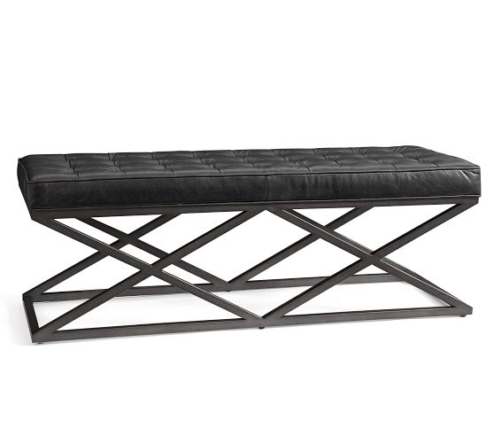 Pottery Barn Kirkham Stool - Thumbnail 2
