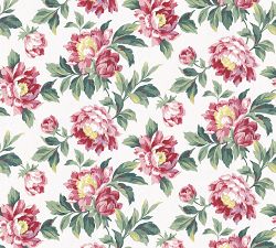 Peony Printed Wallpaper