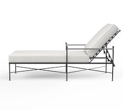 Bowie Metal Chaise Lounge