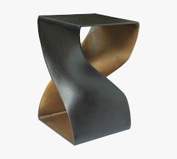 Mission Square Metal Accent Table - Thumbnail 4