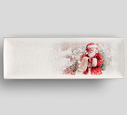 Nostalgic Santa Cookie Platter