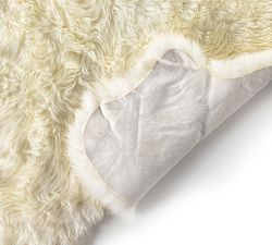 Patton Large Lambskin Hide Rug