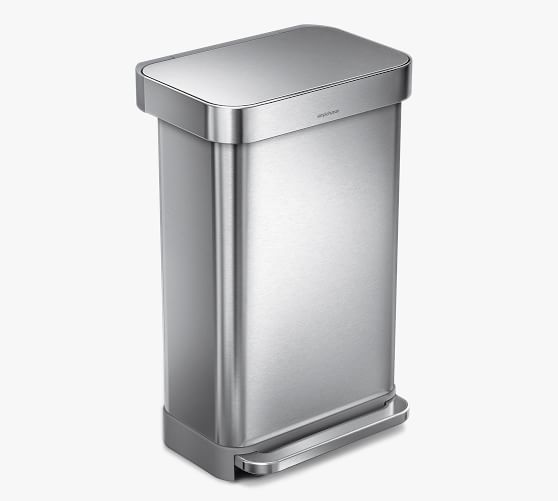 Simplehuman Rectangular Step Trash Can - Thumbnail 3
