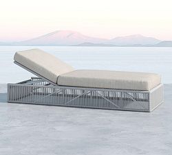 Milo Rope Outdoor Single Chaise Lounge