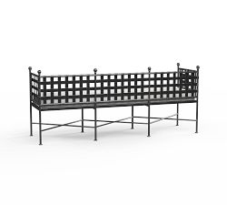 Bowie Metal Outdoor Bench