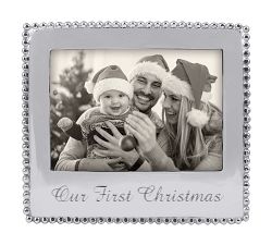Family Christmas Recycled Aluminum Frame