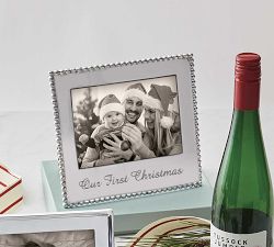 Family Christmas Recycled Aluminum Frame