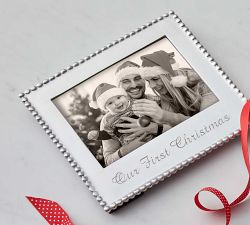 Family Christmas Recycled Aluminum Frame